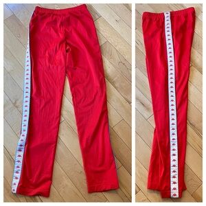 Kappa Vintage Red Polyester Athletic Pants size medium blue white